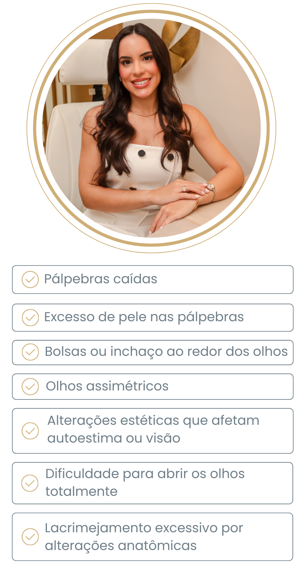 Problemas na região dos olhos que requerem tratamento especializado